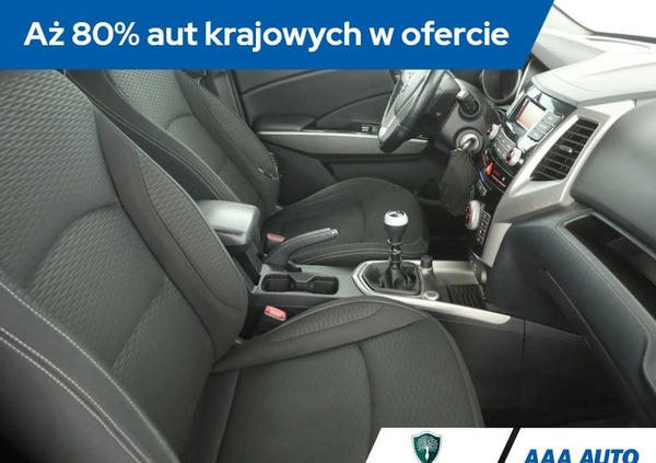 SsangYong Tivoli cena 43000 przebieg: 131390, rok produkcji 2016 z Okonek małe 301